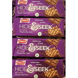 Parle Hide & Seek Chocolate Chip Cookies (Pack of 4)