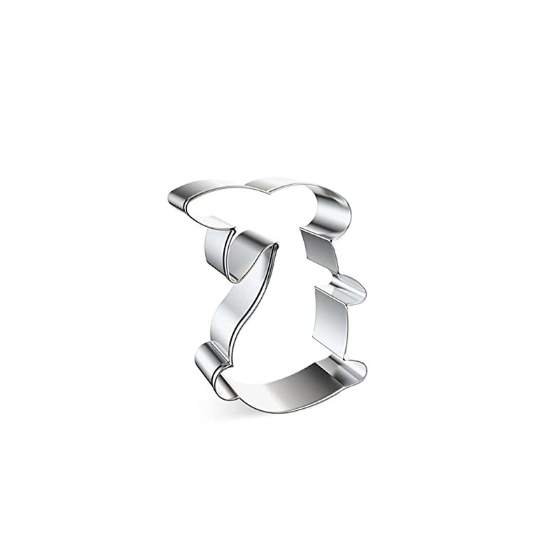 WDYJMALL Standing Rabbit Shape Cookie Cutter