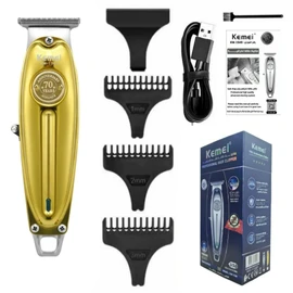 KEMEI Máquina terminadora de corte de cabello Mod. KM-1949 (Dorado)