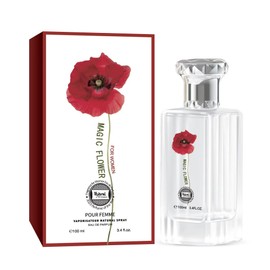 Hybrid & Company Magic Flower Pour Femme Eau De Parfum Natural Spray Vaporisateur,3.4FL.OZ