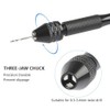 FOCCTS 25Pcs Pin Vise Hand Drill Set Holding 0.3-3.4mm Bits