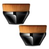 Hexagon Flat Top Kabuki Foundation Brush with Protective Case for