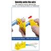 Network Wire Stripper - Wire Stripping and Cutting Tool,Ergonomic Grip