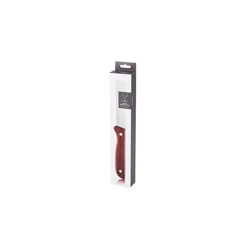 Viski Professional Acacia Produce Knife