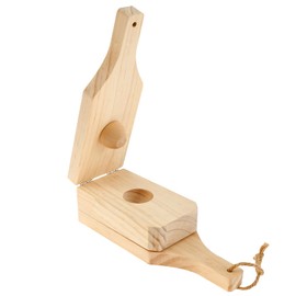 Plantain Press Wooden Plantain Tostones Maker Multifunctional Tostones Cup Maker for Fried Chips (1)