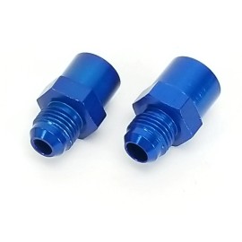 WARR Performance -6AN Adapter Fitting Set For GM TBI Style (metric O-ring) Fuel Sending Units