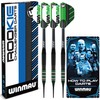 WINMAU Rookie Green Softip (Plastic Tips) Brass Darts Set |