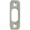 Kwikset 85063 Deadbolt 1" x 2-1/4" Round Corner Strike, Satin
