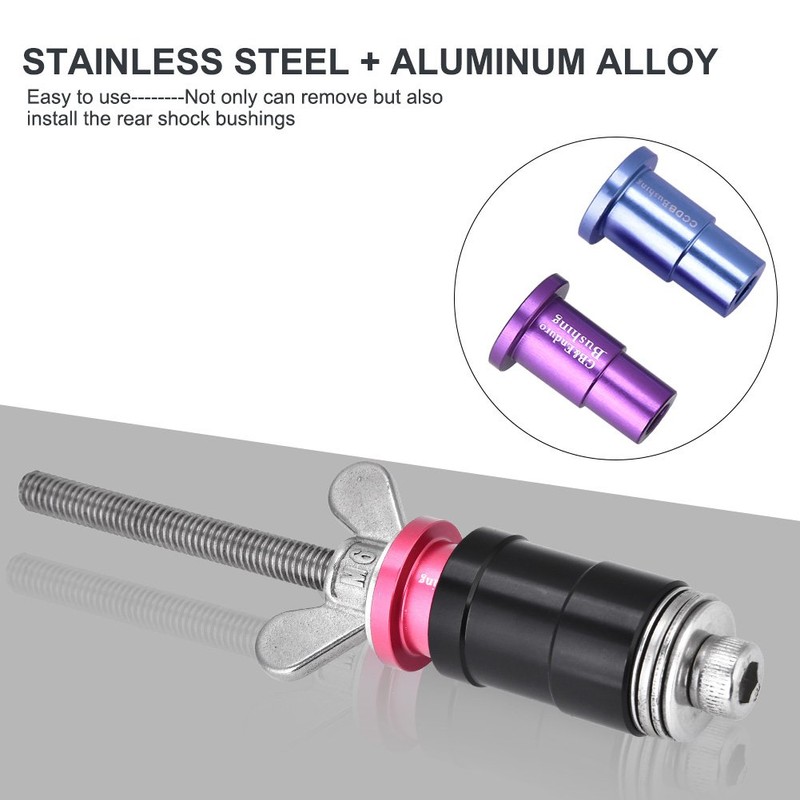 Rear Shock Bushing Tool, Anti-rust Bike Rear Shock Bushing Tool