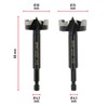 kwb Forstner Drill Bit Set 5 Pieces (15-35mm, 88mm Length,