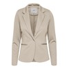 ICHI IHKATE BL Women's Blazer, Short Stretch Jacket, One-Button, with