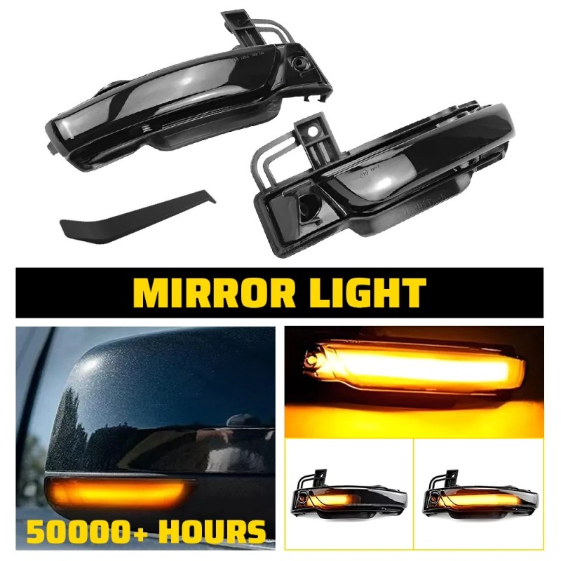 For Dodge Durango WD 2011-2023 Mirror LED Turn Signal Light