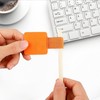 Yiranok Pen Holder for Notebook 12 Pack Self-Adhesive Leather Pencil