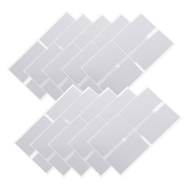 Operitacx 50pcs Scratch Card Stickers Cards Tag Nail Sticker Glitter Stickers Scratch-Off Stickers Scratch Off Sticker Labels Scratch Off Stickers Tickets Applique