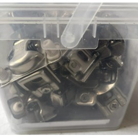 Brainerd [24 Pack]BRAINERD 35 mm 105 Degree 1-1/4" Overlay Hinges #H70247V-NP-B