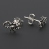 Touch Jewellery 925 Sterling Silver Scorpion Stud Earrings with Oxidized