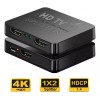 Ele-Gate Divisor De Señal Hdmi Splitter Hdtv 2 Salidas (1x2)