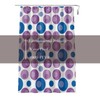 TOBYWEN Shower Curtain Liner, Purple Blue Eyes PEVA Shower Curtain