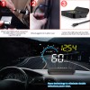 Speedometer Digital HUD Head Up Display OBD2 GPS Projector Overspeed
