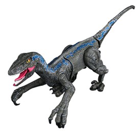 Remote Control Dinosaur Toy for Kids Realistic RC Robot Dinosaur with LED Light and Roaring Gift for Boys and Girls