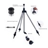 360‑Degree Rotating Sprinkler Automatic Watering Sprinkler with Tripod for Garden