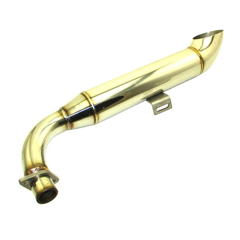 TC-Motor Stainless Steel Exhaust Muffler For Honda Z50 Monkey Bike