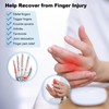 hautllaif Pack of 5 Splint Finger Bandages, Splint Stabiliser for