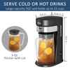 wirsh Iced Tea Maker with 3QT Pitcher, Iced Coffee Maker