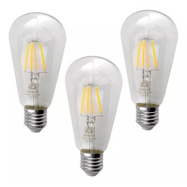 Megaluz 5 Focos Vintage 4w Ahorrador Luz Led Calida Edison E27
