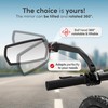 WITTKOP Bike mirror | Large HD field of vision |