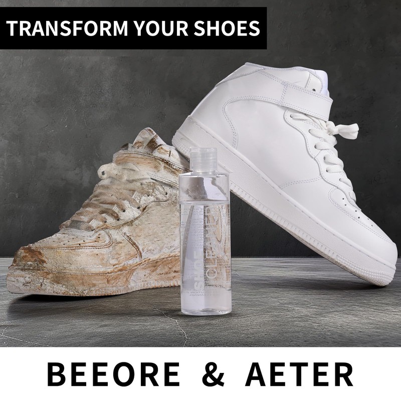 Henviro Shoe Cleaner Kit for Sneaker - 8.5 Oz Shoe