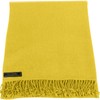 CJ Apparel Yellow 100% Cashmere Shawl Pashmina Scarf Wrap Hand