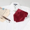 Allegra K Polka Dot Ascot Tie, Scarf, Cravat Tie, Formal