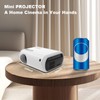 Mini Projector Portable Projector Support Full HD 720P Movie Projector