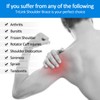 Shoulder Support - Adjustable Shoulder Brace Compatible with Hot/Cold Pad