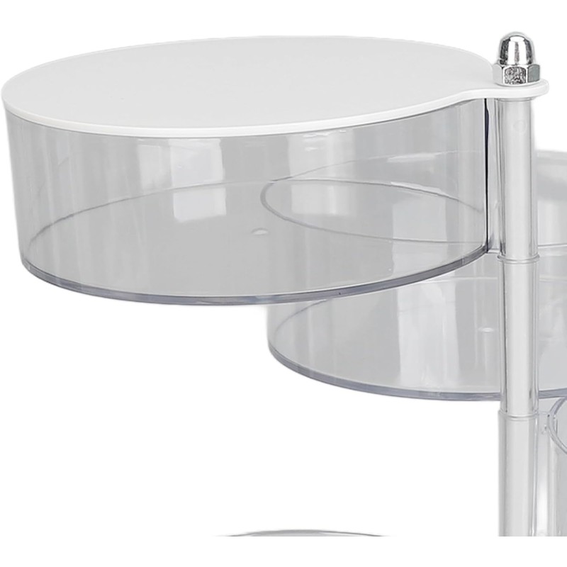 Caja de Almacenamiento Organizadora de Accesorios para el Cabello Giratoria