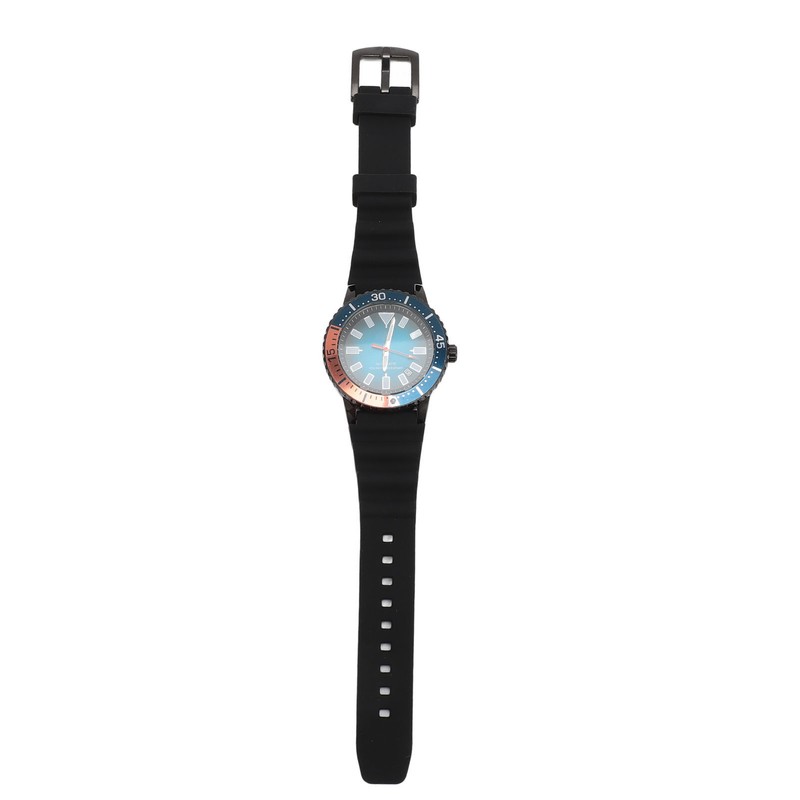 Men Chronograph Watch Rotatable Bezel Self Winding Automatic Movement Waterproof