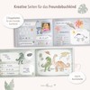 mintkind® Friendship Book Nursery - Friendship Book Dino Watercolour with