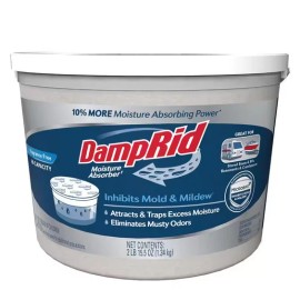 DampRid Hi-Capacity Moisture Absorber Bucket 2.15 lb Fragrance Free Damp