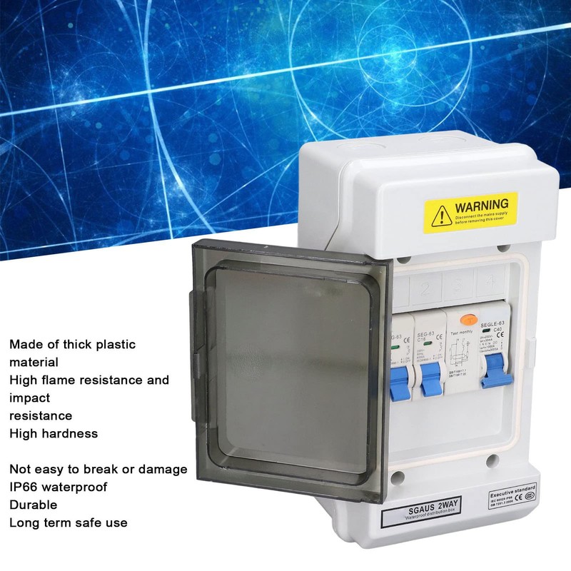 Mini Leakage Circuit Breaker, Universal Protective Circuits Breakers IP66 40A
