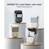 NIIMBOT B1 Label Maker Machine, 2 Inch Bluetooth Thermal Label