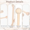 2Pcs Wood Xylophone Mallets, 7.5 Inch Percussion Sticks for Xylophone