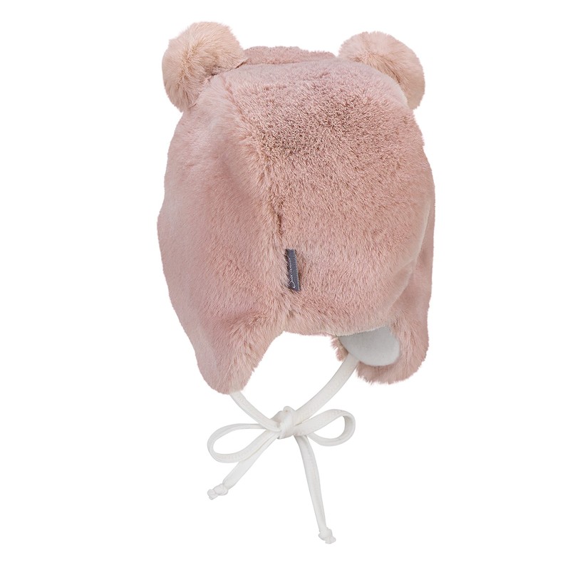 Sterntaler Baby Girls’ Peruvian Hat, Bomber Hat (Inka-mütze) - pink,