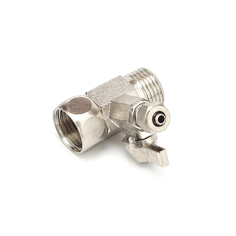 Unxuey RO Feed Water Adapter 1/2PT Thread to 1/4inch Water