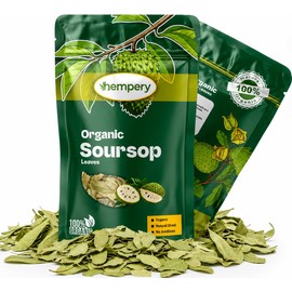 150g Organic Soursop Leaves (300+ Leaves) – 100% Natural and Organic Soursop Leaf - Sour SOP Leaves Without Pesticides (300+ Leaves - 150 Grams)