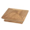 4x4 Wood Pyramid Post Cap by Captiva - One-Piece Miterless
