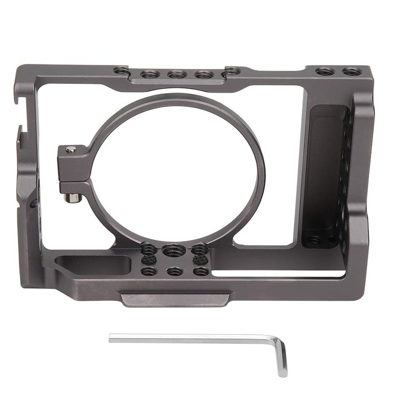 Aluminium Alloy CNCMachining Photography Camera Cage with Rich Extension, 360