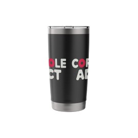 Cornhole Players Backyard Games Bean Bag Toss Tournament Fun Stainless Steel Insulated Tumbler