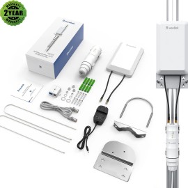 Wavlink Wireless Router Long Range Outdoor AP/Repeater CPE Kit Point to Point WiFi Bridg