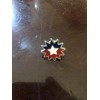 Juneteenth star lapel pin black Americana